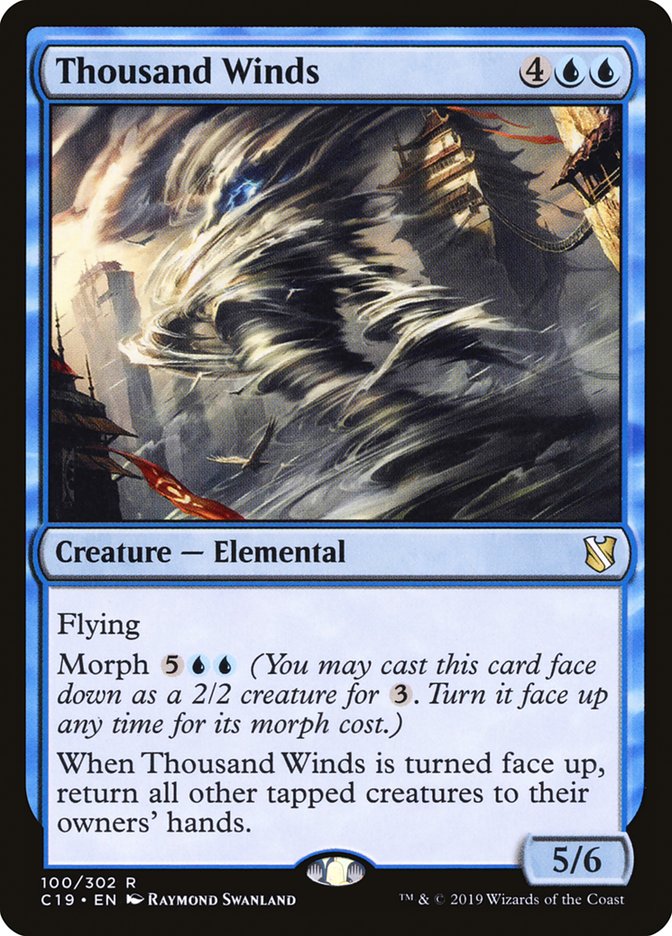 Thousand Winds [Commander 2019] Magic: The Gathering