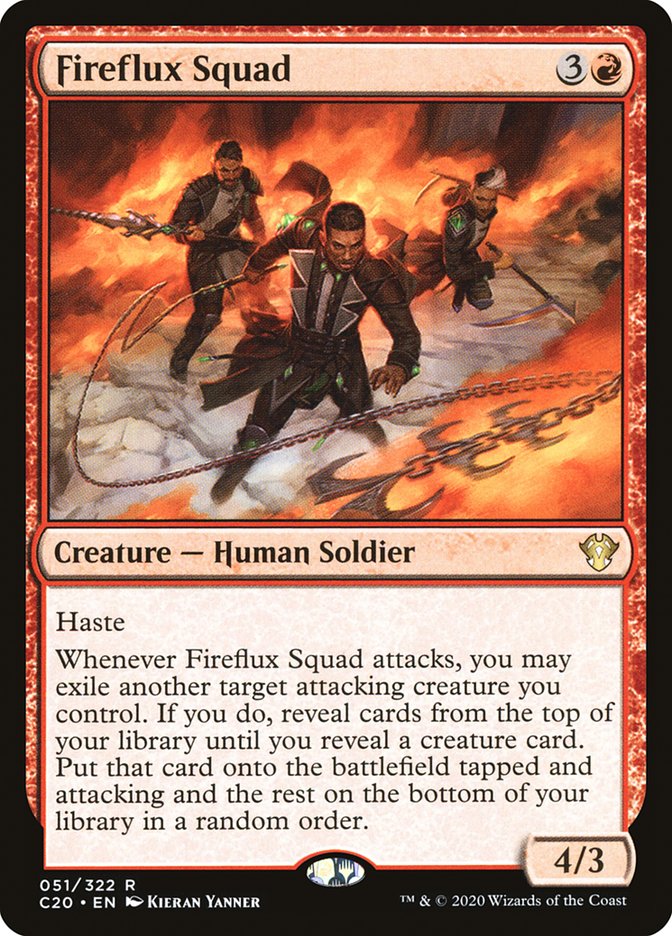 Fireflux Squad [Commander 2020] Magic: The Gathering