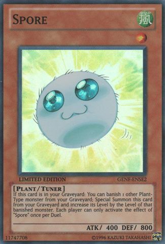 Spore [GENF-ENSE2] Super Rare Yu-Gi-Oh!