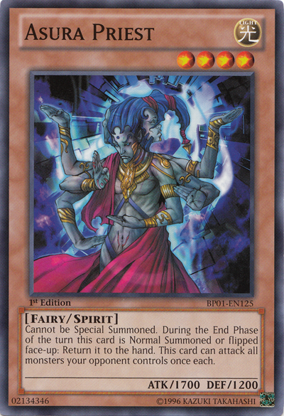 Asura Priest [BP01-EN125] Common Yu-Gi-Oh!
