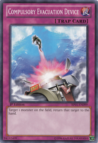 Compulsory Evacuation Device [BP01-EN099] Common Yu-Gi-Oh!