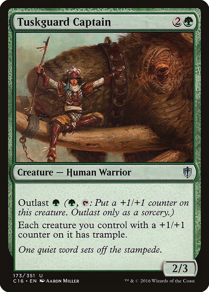 Tuskguard Captain [Commander 2016] Magic: The Gathering