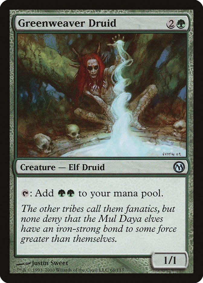 Greenweaver Druid [Duels of the Planeswalkers] Magic: The Gathering