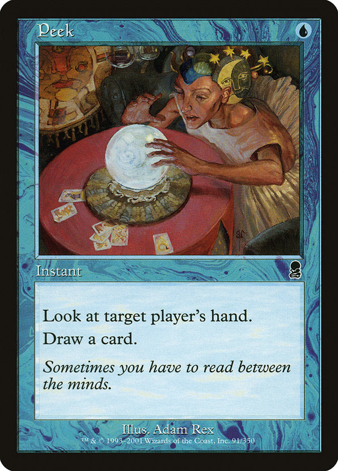 Peek [Odyssey] Magic: The Gathering