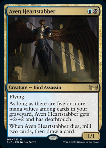 Aven Heartstabber [Streets of New Capenna] Magic: The Gathering