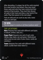Urza's Blueprints (Magic Minigame) [The Brothers' War Minigame] Magic: The Gathering