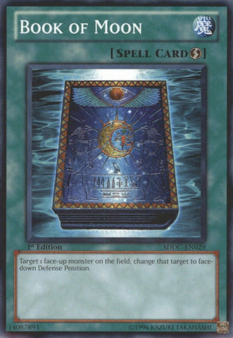 Book of Moon [SDDC-EN029] Common Yu-Gi-Oh!