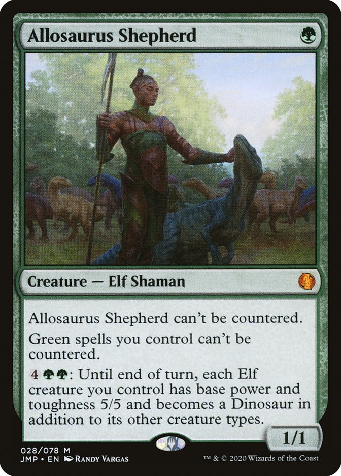 Allosaurus Shepherd [Jumpstart] Magic: The Gathering