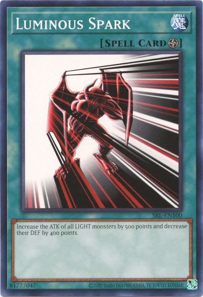 Luminous Spark (25th Anniversary) [SRL-EN100] Common Yu-Gi-Oh!
