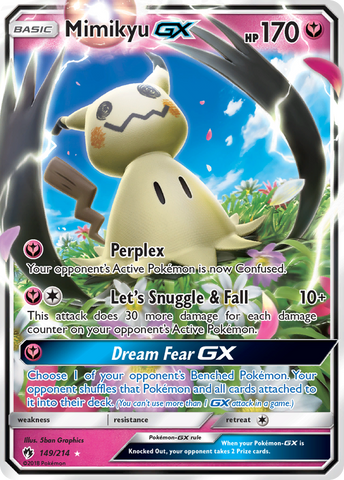 Mimikyu GX (149/214) [Sun & Moon: Lost Thunder] Pokémon