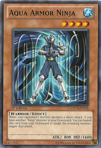 Aqua Armor Ninja [ORCS-EN015] Common Yu-Gi-Oh!