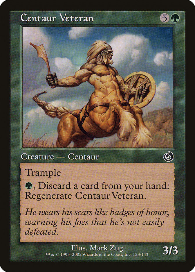 Centaur Veteran [Torment] Magic: The Gathering