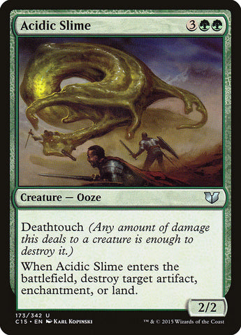Acidic Slime [Commander 2015] Magic: The Gathering