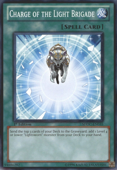 Charge of the Light Brigade [SDDC-EN035] Common Yu-Gi-Oh!
