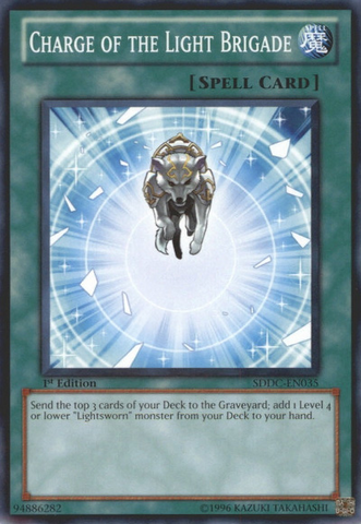 Charge of the Light Brigade [SDDC-EN035] Common Yu-Gi-Oh!