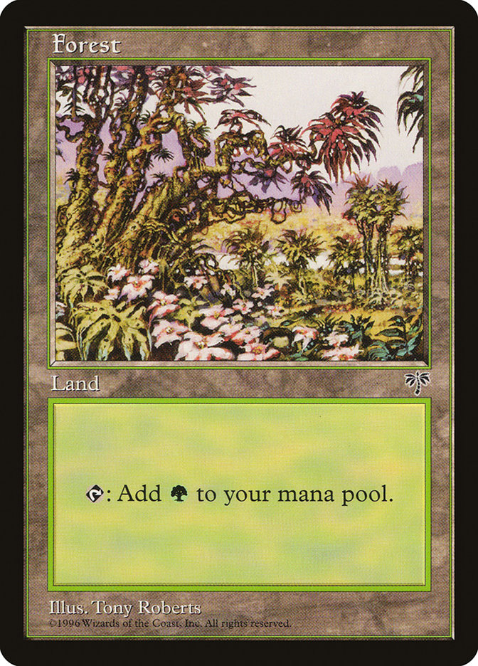 Forest (350) [Mirage] Magic: The Gathering