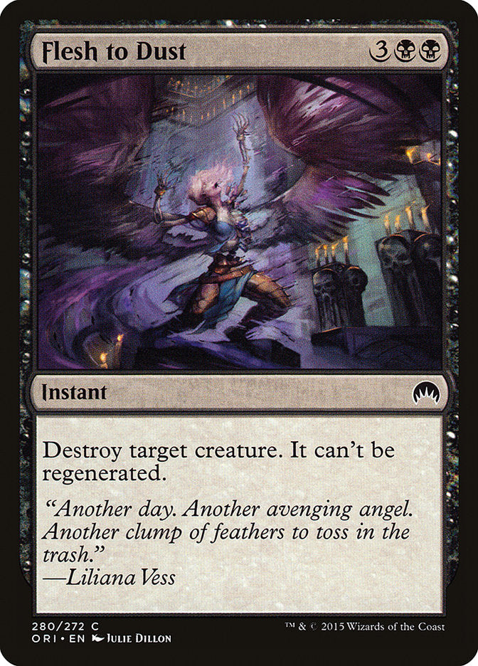 Flesh to Dust [Magic Origins] Magic: The Gathering