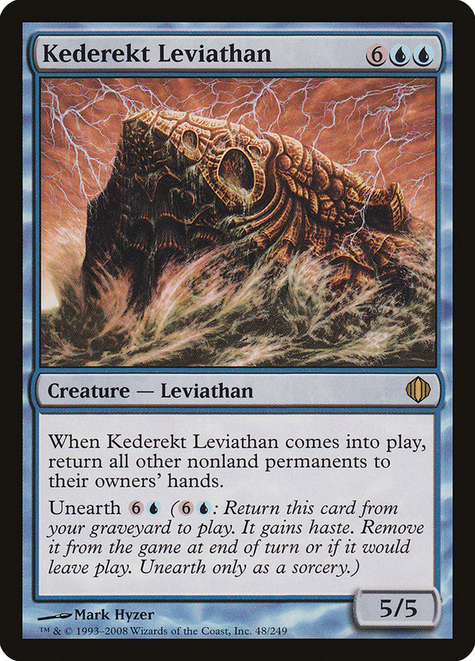 Kederekt Leviathan [Shards of Alara] Magic: The Gathering