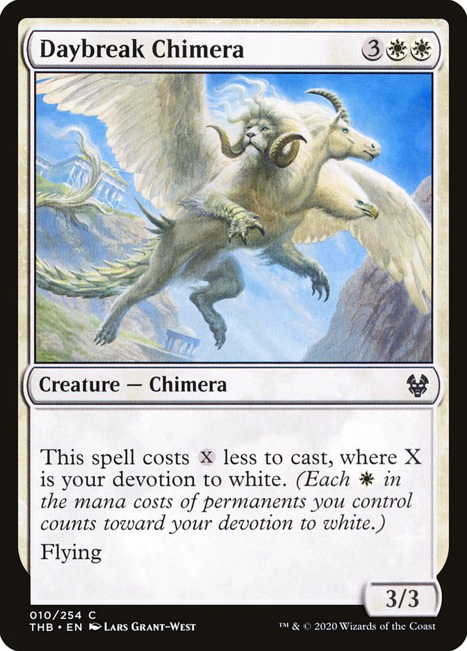 Daybreak Chimera [Theros Beyond Death] Magic: The Gathering