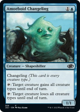 Amoeboid Changeling [Jumpstart 2022] Magic: The Gathering