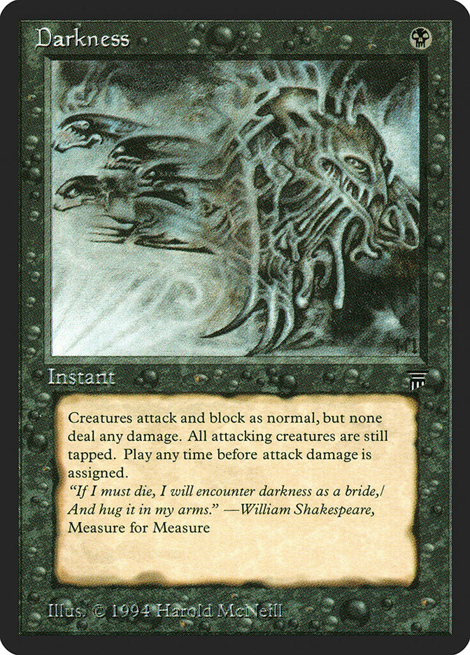 Darkness [Legends] Magic: The Gathering