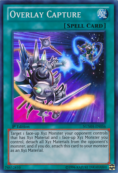 Overlay Capture [NUMH-EN056] Super Rare Yu-Gi-Oh!