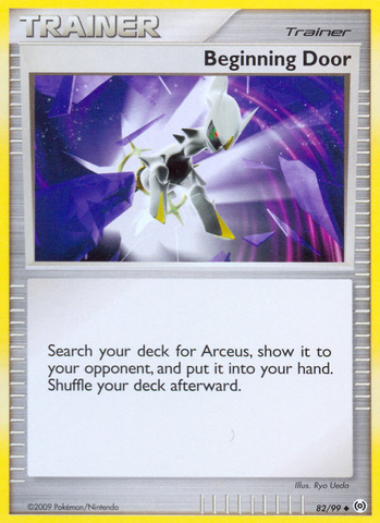Beginning Door (82/99) [Platinum: Arceus] Pokémon