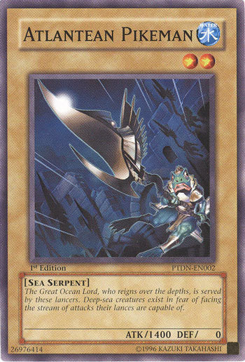 Atlantean Pikeman [PTDN-EN002] Common Yu-Gi-Oh!