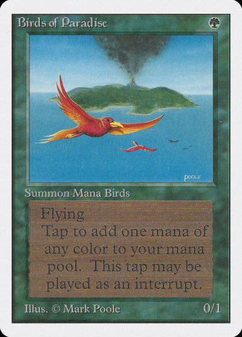 Birds of Paradise [Unlimited Edition] Magic: The Gathering