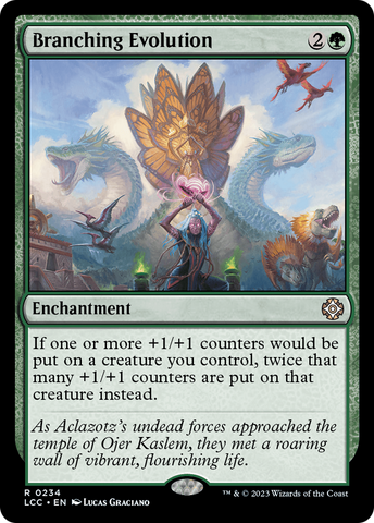 Branching Evolution [The Lost Caverns of Ixalan Commander] Magic: The Gathering