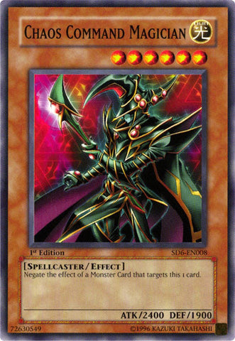 Chaos Command Magician [SD6-EN008] Common Yu-Gi-Oh!