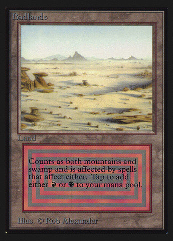 Badlands [International Collectors' Edition] Magic: The Gathering