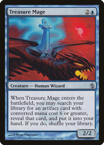Treasure Mage [Mirrodin Besieged] Magic: The Gathering