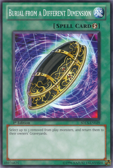 Burial from a Different Dimension [SDLS-EN029] Common Yu-Gi-Oh!
