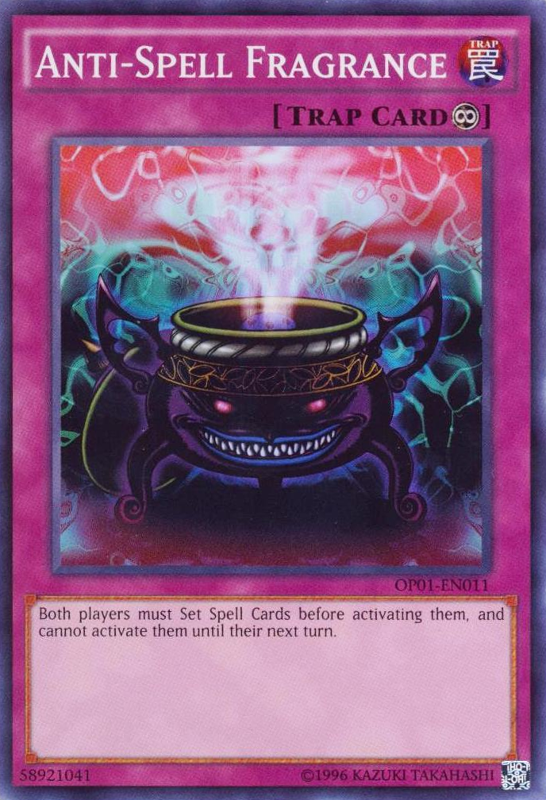 Anti-Spell Fragrance [OP01-EN011] Super Rare Yu-Gi-Oh!