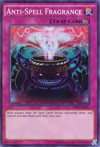 Anti-Spell Fragrance [OP01-EN011] Super Rare Yu-Gi-Oh!