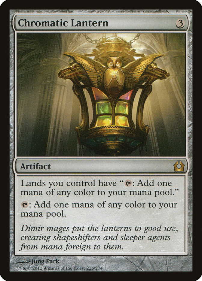 Chromatic Lantern [Return to Ravnica] Magic: The Gathering