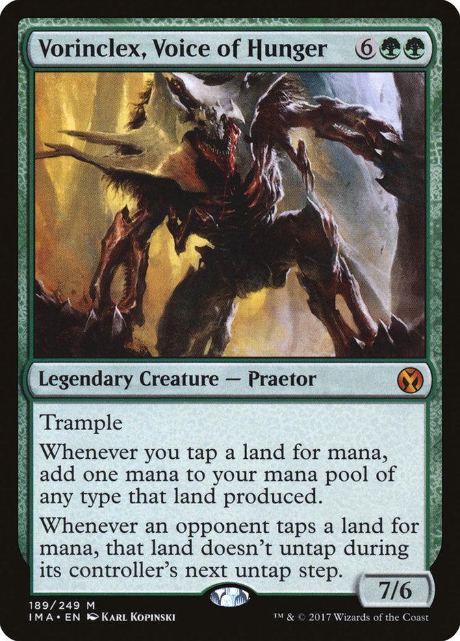 Vorinclex, Voice of Hunger [Iconic Masters] Magic: The Gathering