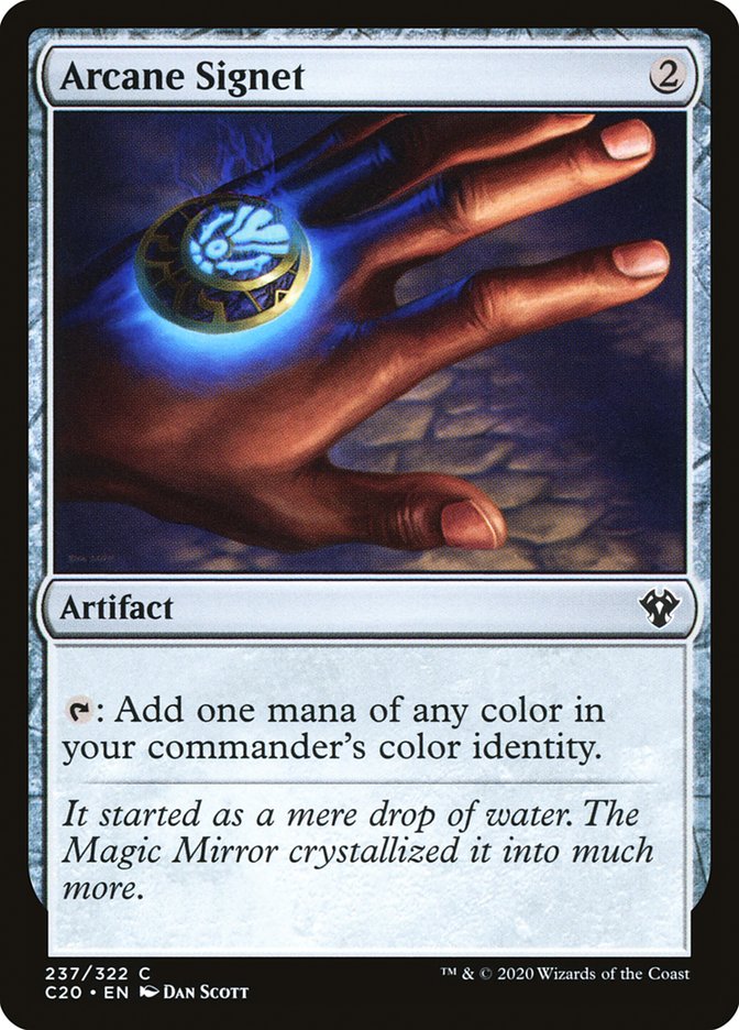 Arcane Signet [Commander 2020] Magic: The Gathering