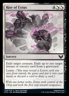 Rise of Extus [Strixhaven: School of Mages] Magic: The Gathering