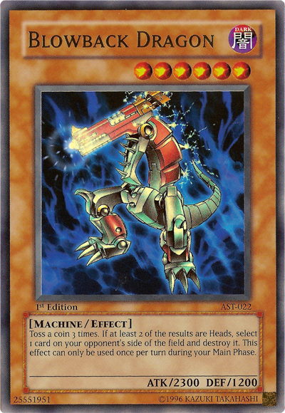 Blowback Dragon [AST-022] Ultra Rare Yu-Gi-Oh!