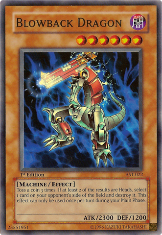 Blowback Dragon [AST-022] Ultra Rare Yu-Gi-Oh!
