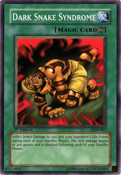 Dark Snake Syndrome [PGD-087] Common Yu-Gi-Oh!