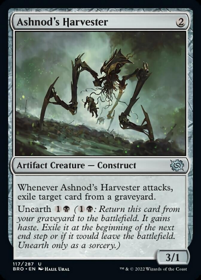 Ashnod's Harvester [The Brothers' War] Magic: The Gathering