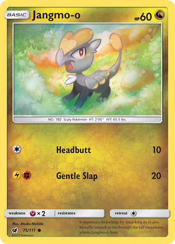 Jangmo-o (75/111) [Sun & Moon: Crimson Invasion] Pokémon