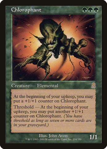 Chlorophant [Odyssey] Magic: The Gathering