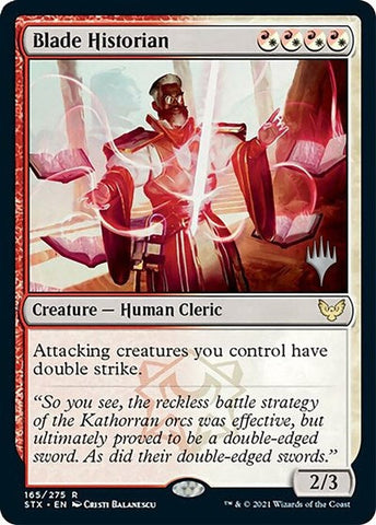 Blade Historian (Promo Pack) [Strixhaven: School of Mages Promos] Magic: The Gathering