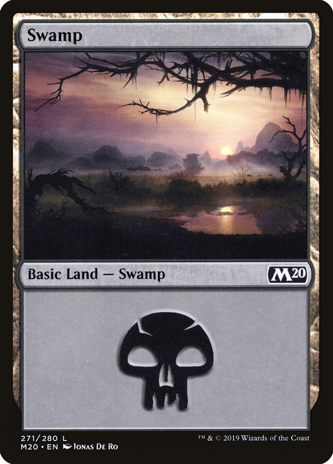 Swamp (271) [Core Set 2020] Magic: The Gathering