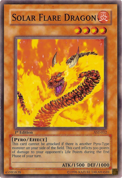 Solar Flare Dragon [AST-032] Common Yu-Gi-Oh!