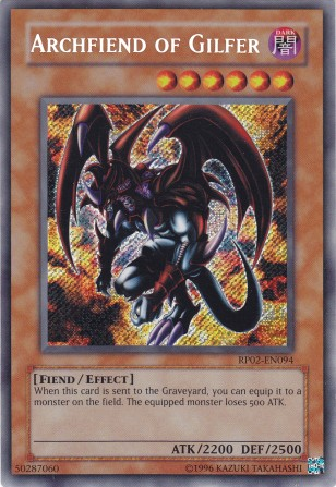 Archfiend of Gilfer [RP02-EN094] Secret Rare Yu-Gi-Oh!